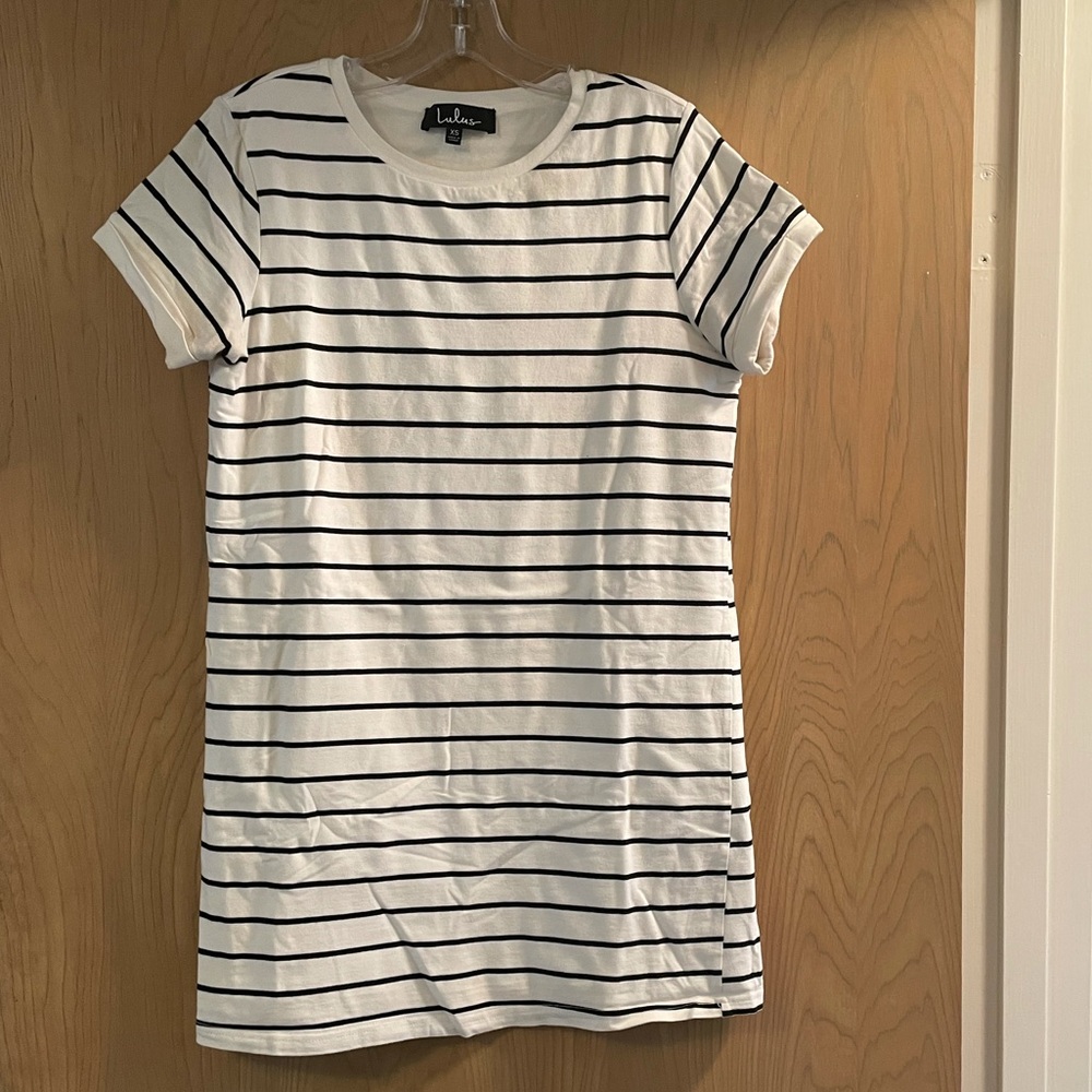 Striped Tshirt dress
